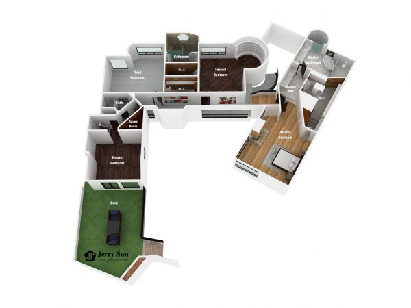 3D Floor Plan-Second Logo3