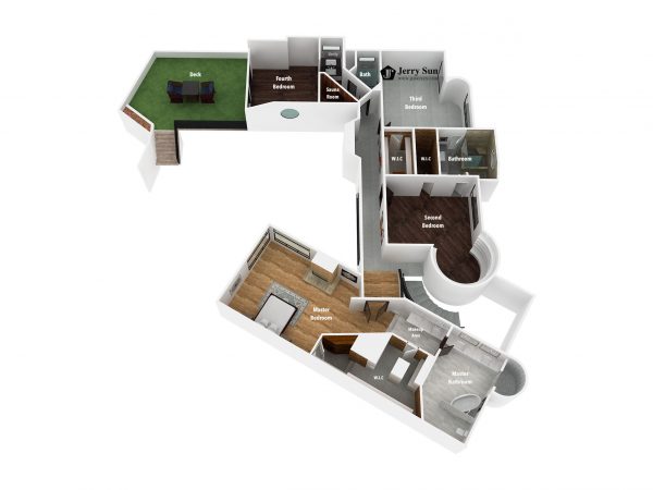 3D Floor Plan-Second Logo4