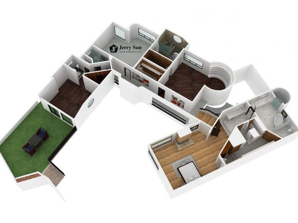 3D Floor Plan-Second Logo5