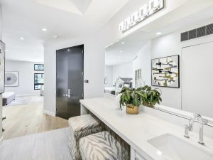 Master Bathroom-Makeup Area