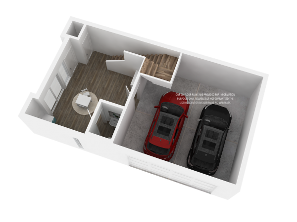 3D Floor Plan-Ground Level5