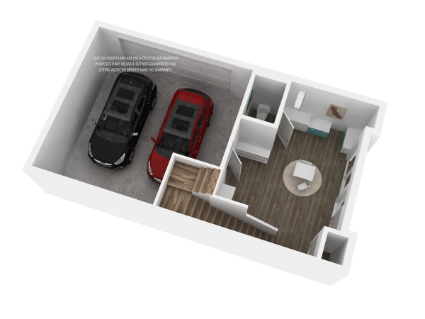 3D Floor Plan-Ground Level7