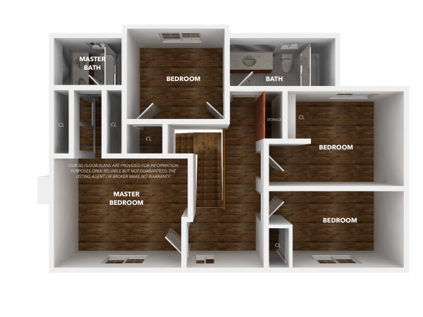 3D Floor Plan-Second Level1