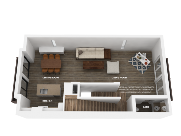 3D Floor Plan-Second Level3