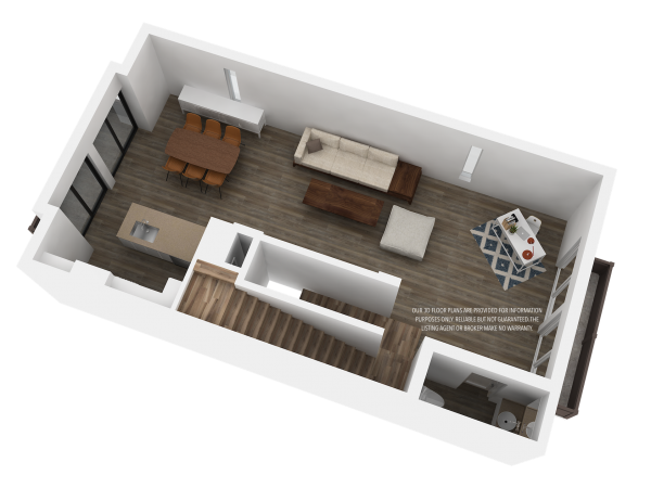 3D Floor Plan-Second Level4