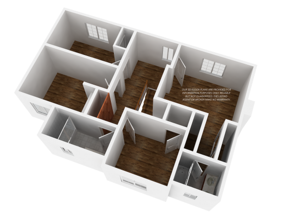 3D Floor Plan-Second Level5