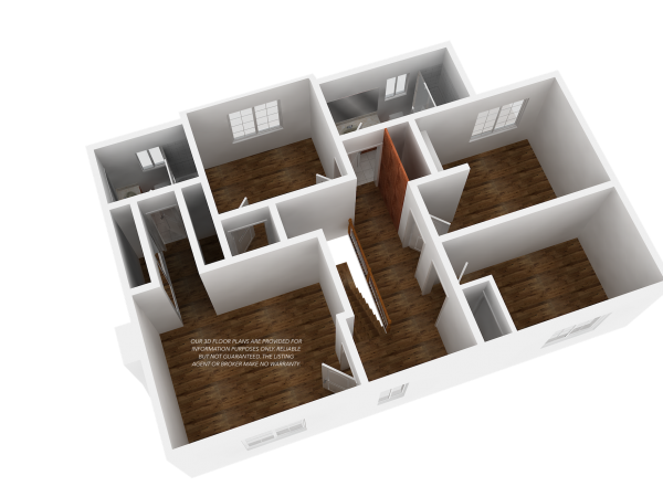 3D Floor Plan-Second Level6