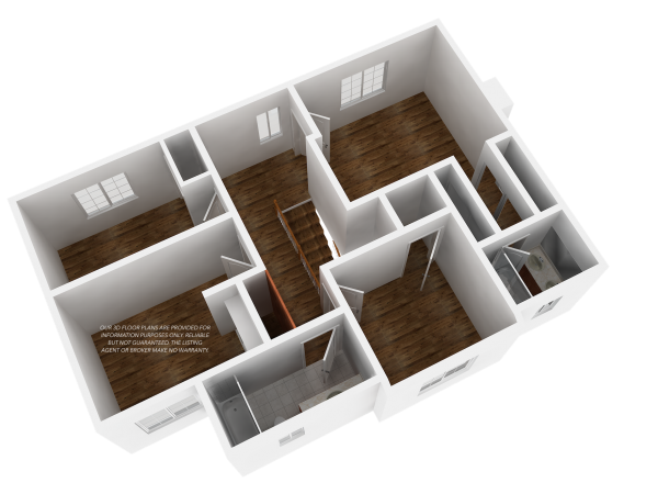 3D Floor Plan-Second Level7