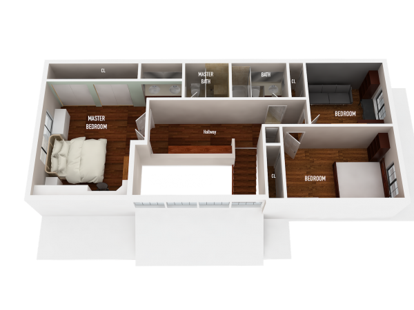 3D Floor Plan-Second3