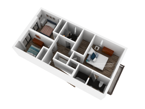 3D Floor Plan-Third Level5