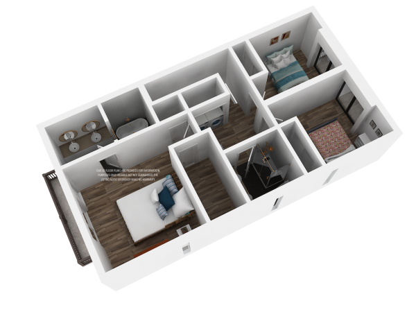 3D Floor Plan-Third Level7