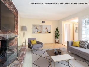 Living Room-virtual staging