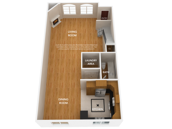 3D Floor Plan-Main Level3