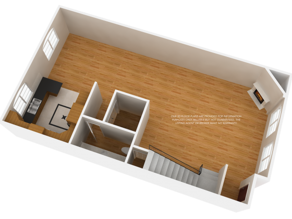 3D Floor Plan-Main Level6