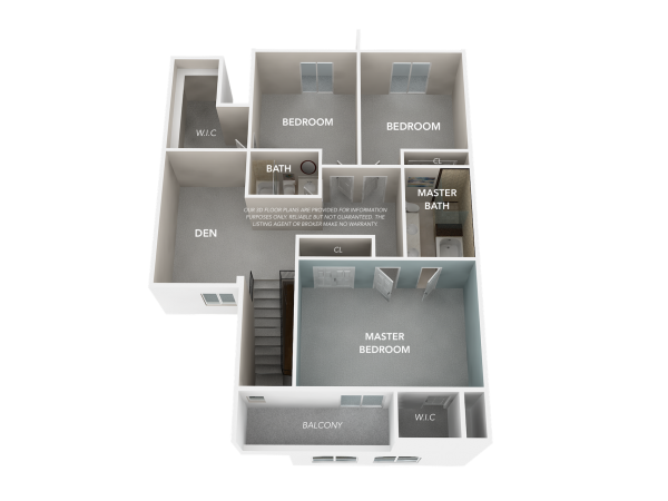 3D Floor Plan-Second Level2