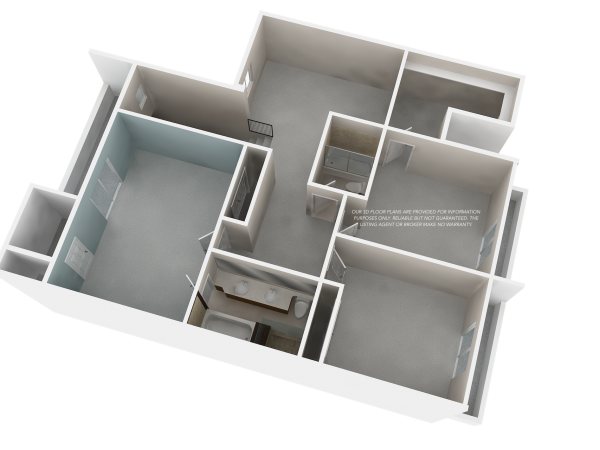 3D Floor Plan-Second Level5