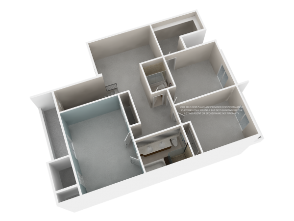 3D Floor Plan-Second Level6