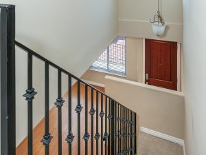 Stairway to second level