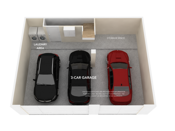 3D Floor Plan-Ground Level1