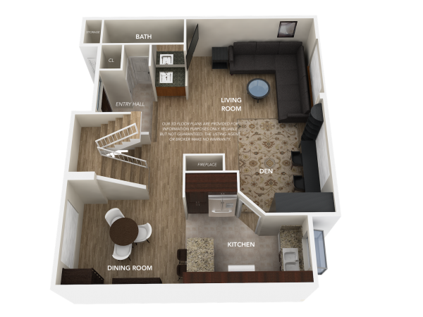 3D Floor Plan-Main Level2