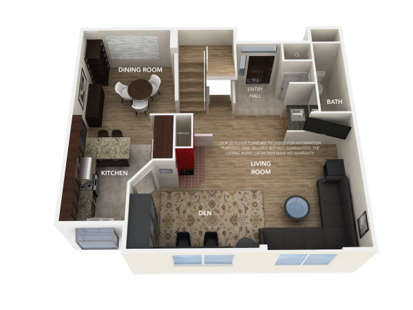 3D Floor Plan-Main Level3