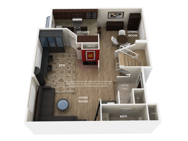 3D Floor Plan-Main Level4