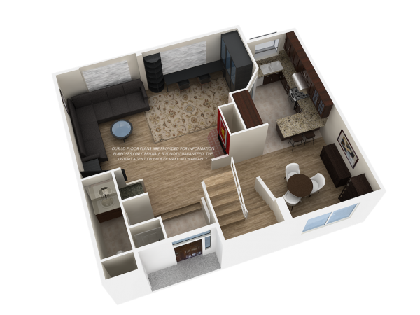 3D Floor Plan-Main Level5