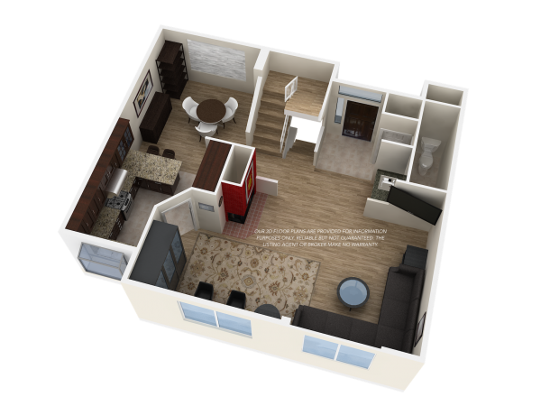 3D Floor Plan-Main Level6