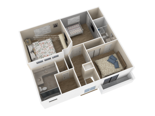 3D Floor Plan-Upper Level7