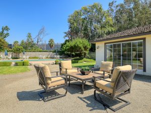 Backyard Outdoor Patio Daylight View