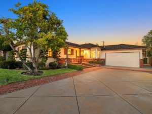 Front Exterior Twilight View