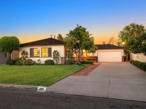 Front Exterior Twilight View