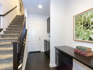 Hallway Linen Cabinets & Desk
