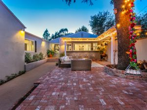 Backyard Twilight View