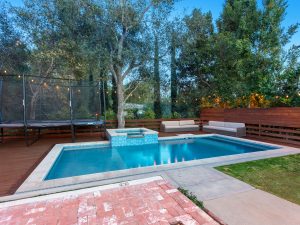 Backyard Twilight View