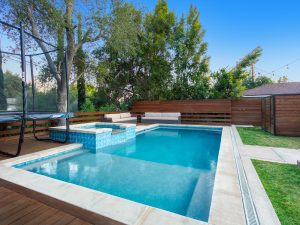 Backyard Twilight View