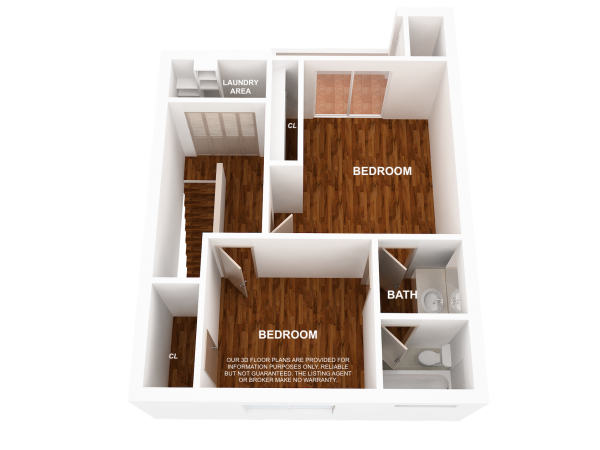 3D FLOOR PLAN-UPPER LEVEL2