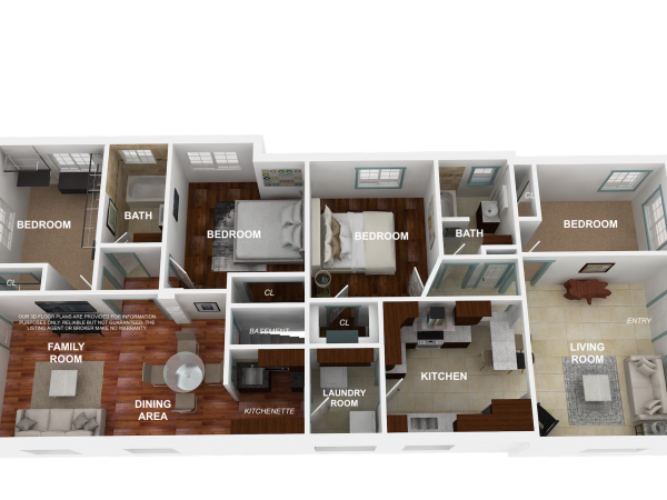 3D Floor Plan1