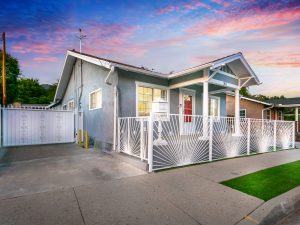 FRONT EXTERIOR TWILIGHT VIEW