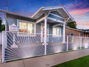 FRONT EXTERIOR TWILIGHT VIEW