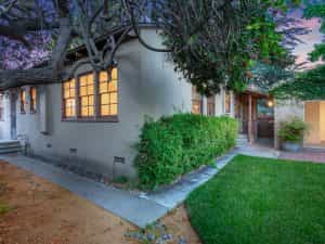 Backyard Twilight View