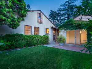 Backyard Twilight View