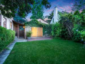 Backyard Twilight View