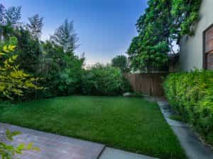 Backyard Twilight View