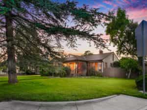 Front Exterior Twilight View