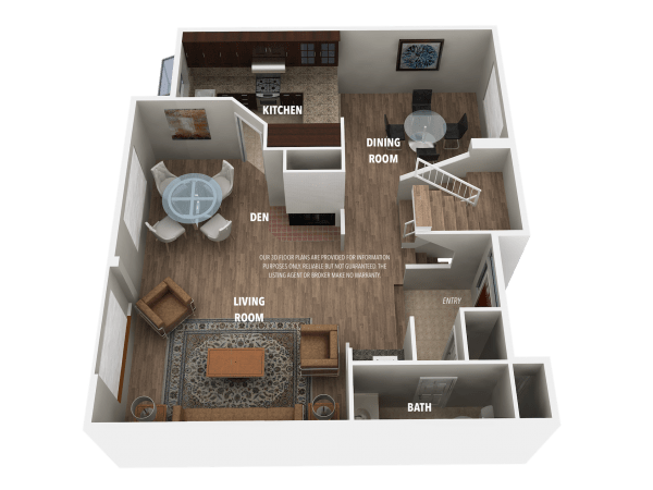3D FLOOR PLAN-MAIN LEVEL4