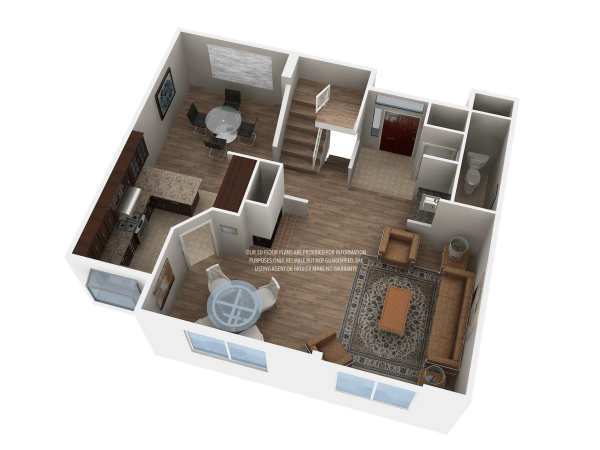 3D FLOOR PLAN-MAIN LEVEL7