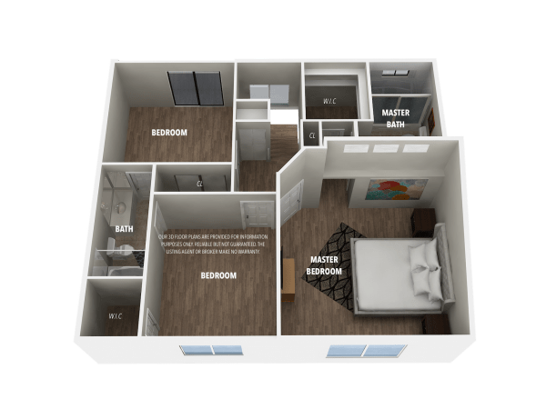 3D FLOOR PLAN-SECOND LEVEL1