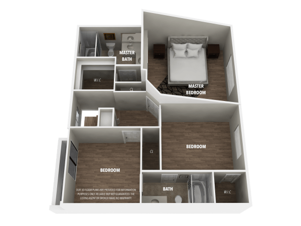 3D FLOOR PLAN-SECOND LEVEL2
