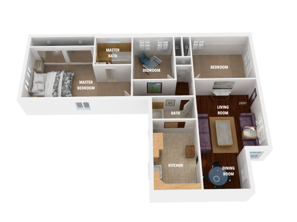3D Floor Plan1